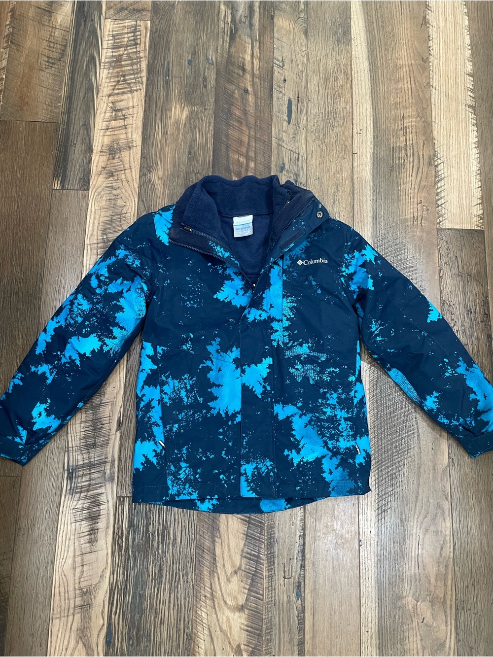 Columbia Omni Heat 2pc winter coat jacket boy 10-12